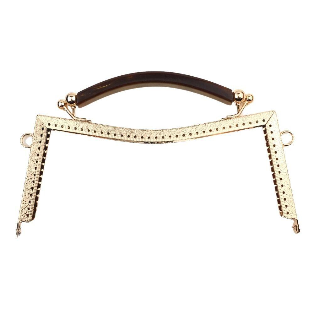 Mini Metal Purse Frame Kiss Clasp Bag Hardware Vintage Purse Clasp Frame Bag Frame Buckle DIY Craft