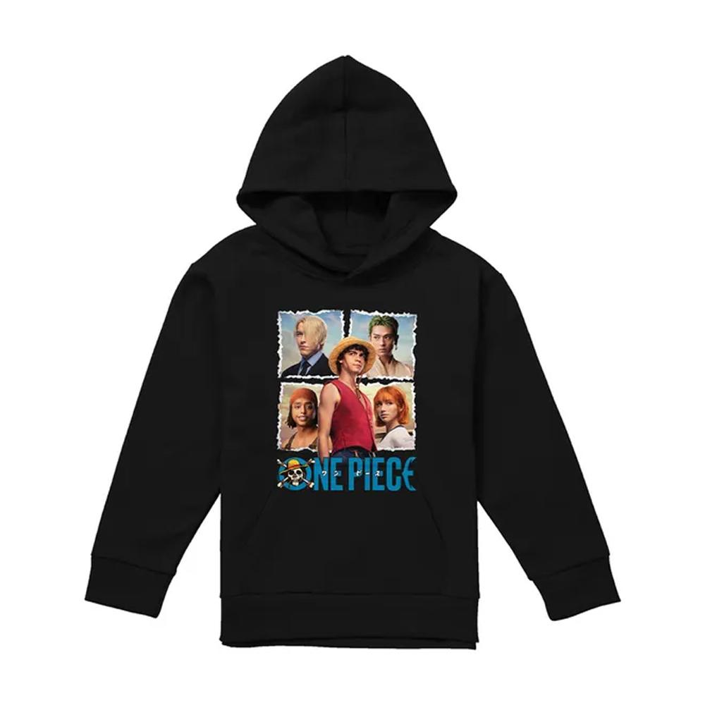 One Piece Live Action Childrens/Kids Group Hoodie