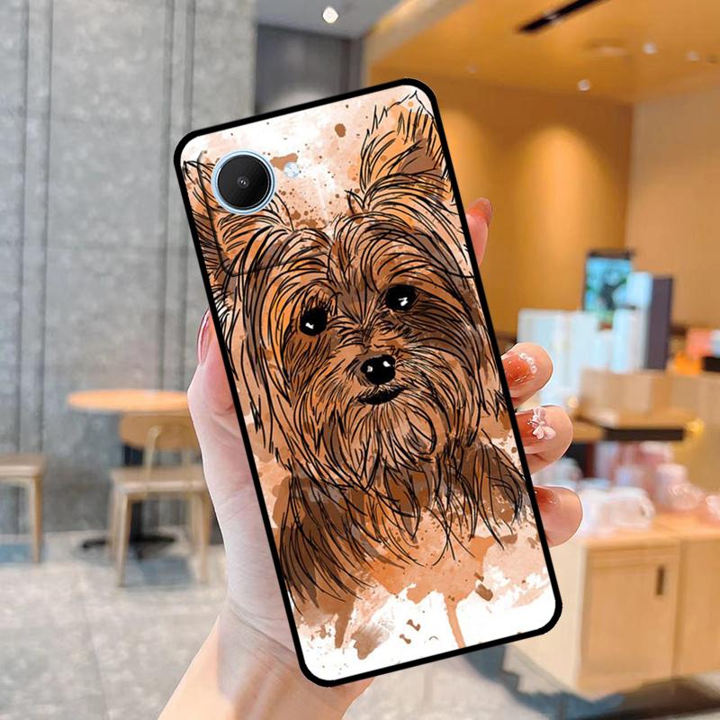 Yorkshire Terrier Dog Case For Realme C55 C33 C31 C35 C30 C11 C15 C25s C21Y GT Neo 5 3T 2T 8 9 10 11 Pro Plus