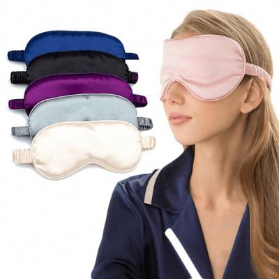 Soft Portable Travel Sleep Eye Masks / Double-Sided Natural Sleeping Eyeshade / Women Sleeping Eyes Cover / Men Blindfold / Eye Patch