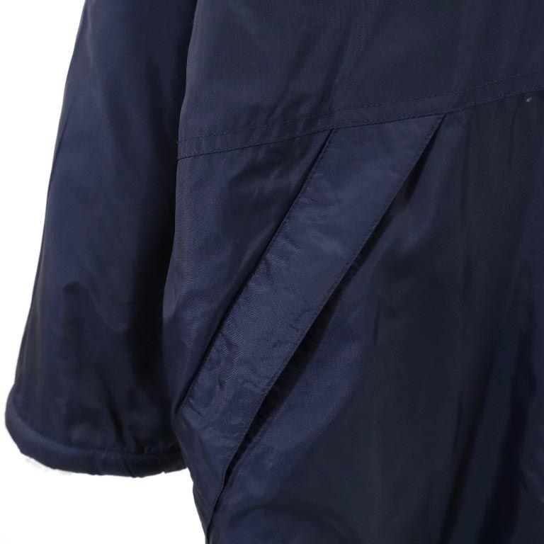 J League Back bore Bench coat Navy Men's Used