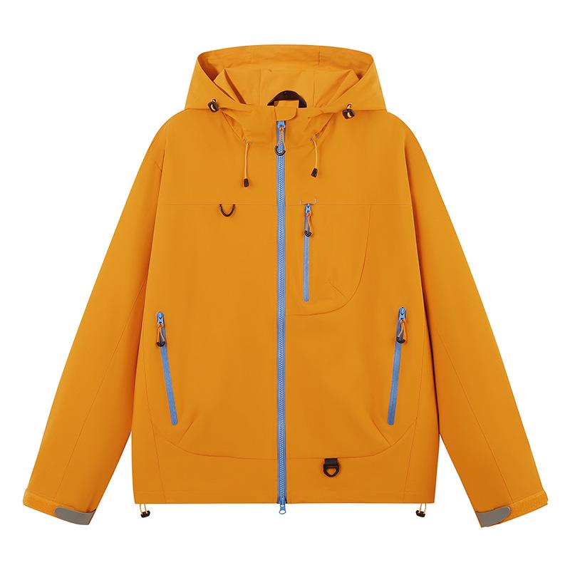 Unisex Windproof Outdoor Sports Jacket for Spring & Autumn - Trendy for Mountaineering & Skiing
