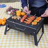 Huilingyang Portable Folding Outdoor Mini Charcoal BBQ Grill
