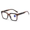 Fashion Square Full Frame Reading Glasses Anti Blue Light Hyperopia Eyewear for Women Men Protect Eyes Daily Commuter