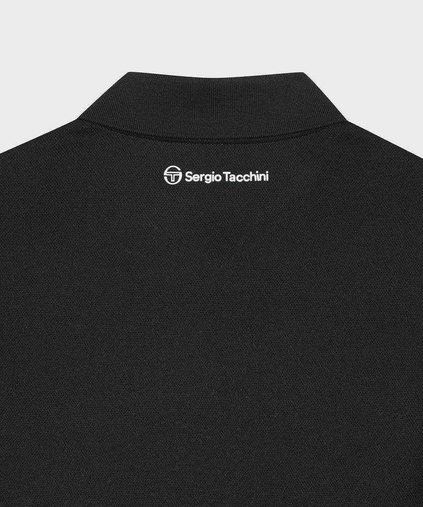 SERGIO TACCHINI W Pique Polo Dress (Black)
