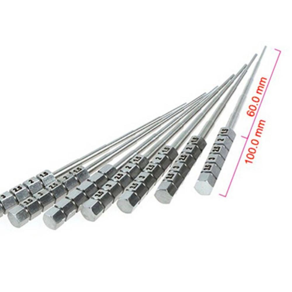 4pcs Stainless Steel Wire Wrapping Tool Multi Function Wire Looping Mandrel  For DIY Necklaces