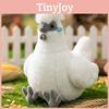 Plush Chicken Toy With Polyester Fiber Fill For Kids And Adults