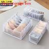 Innerwear Organizer With Divided Mesh Compartments For Home Bedroom Storage