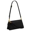 Coach Jet 25 Logo Leather Tote Crossbody Shoulder Bag Medium Women bags Black CAM16-B4BK