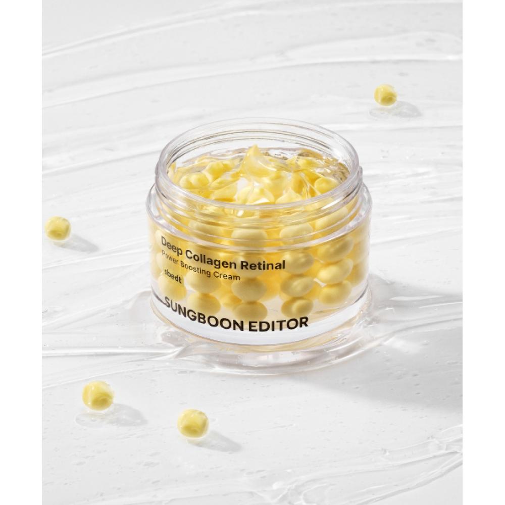 Sungbooneditor Deep Collagen Retinal Capsule Cream  +mini Wallet Gift 