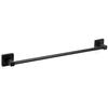 Porte-serviette - tatay - nero - acier inoxydable - zamak - design minimaliste