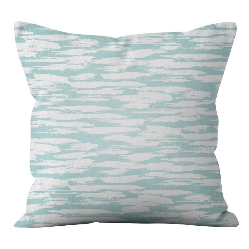 New American Patterned Geometric Linen Pillowcase Home Sofa Pillowcase