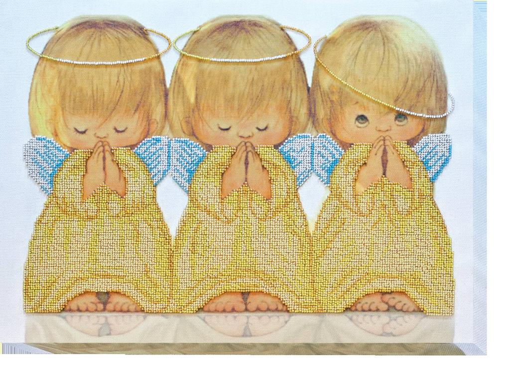 Kit for Embroidery with MICRO Beads On Canvas Abris Art