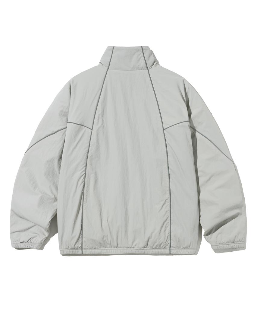 Brownbreath Tag Nylon Track Jacket - Light Gray