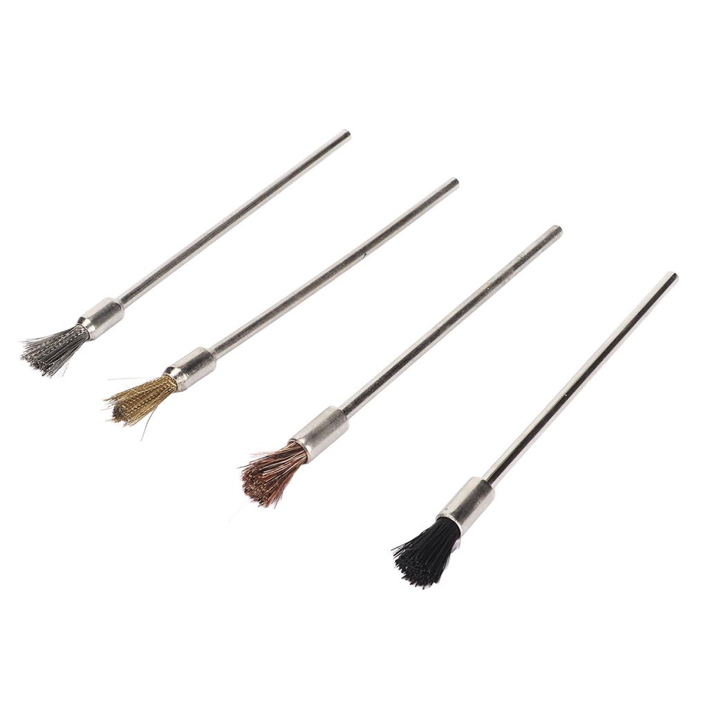 4pcs Scratch Brush Pen Set Fiberglass Nylon Tip Rust Remover Brush Pen for Corrosion Jewelry Circuit Boards