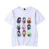 Nouveau T-shirt de Mode Drôle Anime Dessin Animé Imprimé T-shirt Anime Graphique T-shirt Unisexe Décontracté Grandes Tailles Hauts