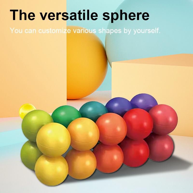 

3D Кубик-шар Головоломка Волшебный шар Неограниченный куб Универсальный куб Игрушка для снятия стресса