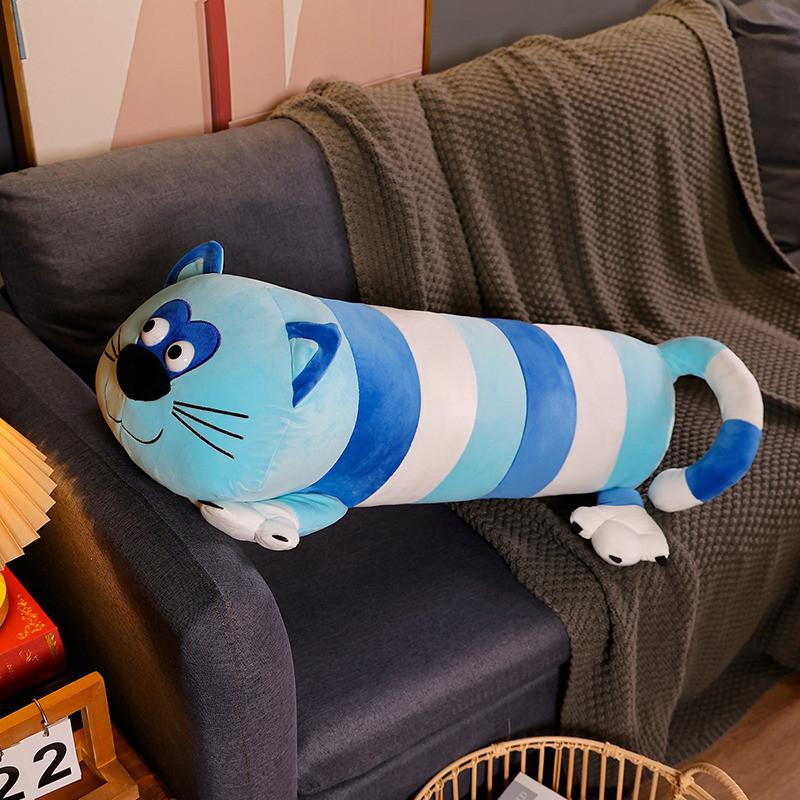 Bigfoot Cat Plush Toy Long Doll Pillow Sleeping Leg Clamp Artifact Side Sleeping Boy and Girl Gift