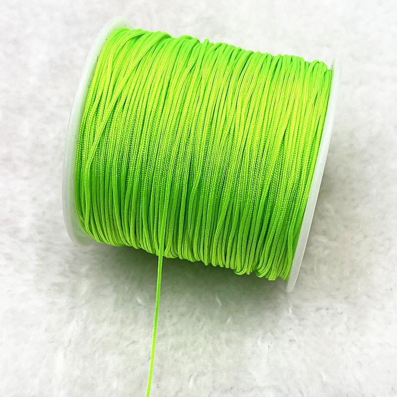 5yards 1.5mm Nylon Cord Thread Chinese Knot Macrame Cord Bracelet Braided String DIY Tassels Beading Shamballa Thread