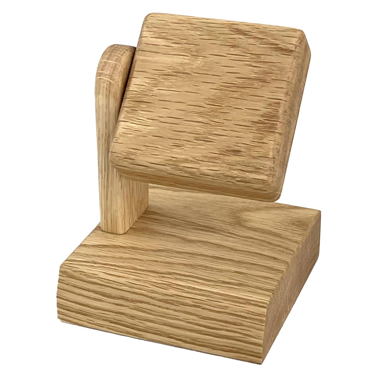 

IGIMI Watch Stand, Made in Japan, Wooden, Adjustable Angle, Holds 1 Watch, Oak, XX99020105007