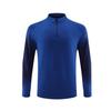 Unisex Autumn-Winter Football Training Half-Zip Jacket & Jersey Set
