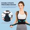 1Pcs Back Brace Posture Corrector For Men And Women, Full Back Support For Upper Lower Neck Shoulder Spine Pain - Scoliosis