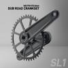 Quick Releases Bicycles Crankset for Bottoms Bracket Aluminum Multiple Speeds High Performances Road Bikes Crankset