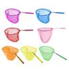 Folding Kids Fishing Net Lightweight Stainless Steel Extendable Butterfly Bug Catcher for Outdoor Pond Garden Exploration
