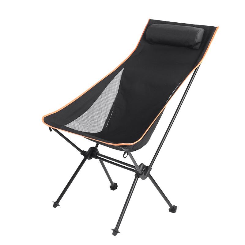 Outdoor Camping Ultralight Folding Chair Travel Chair Fishing BBQ Hiking Strong High Load 150kg Beach Oxford Cloth Fishing Chair