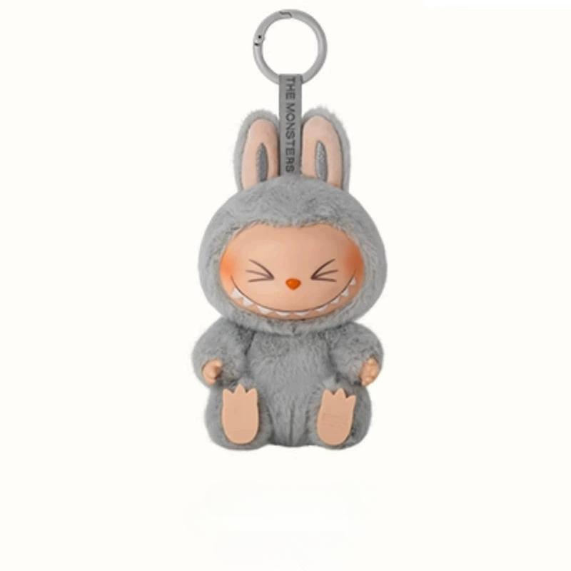 Labubu Have a Seat Vinyl Plush Blind Box,Vinyl Plush Pendant Keychain Figures, Labubu 2rd Generation Plush Toy Doll for Home Decorations,