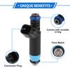 1 Pcs No.04861238AC/800-1485N/FJ478 Fuel Injector for Dodge Grand Caravan 3.8 2001-2007 Car Engine Flow Match Fuel Nozzle