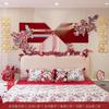 Dragon & Phoenix Wedding Room Decorations: Festive Wall Streamers Set for Bedroom & Living Room Celebration