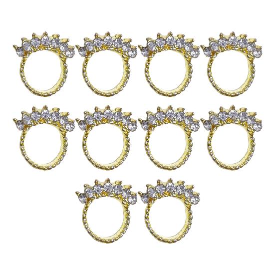 10Pcs/Bag Nail Rhinestones Creative DIY Design Accessories 3D Nail Art Decorations for Nail