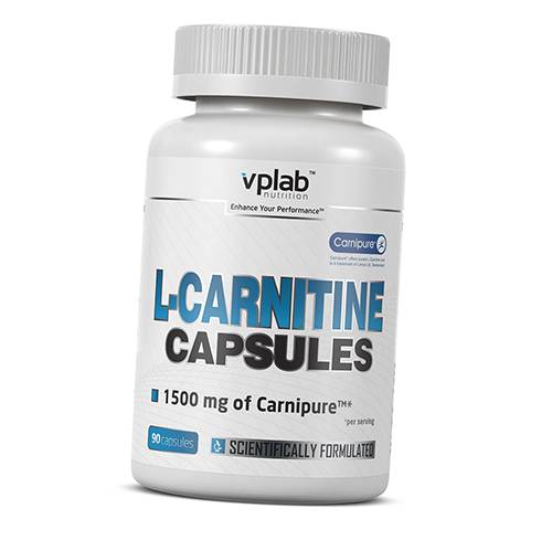 

Карнитин в капсулах, L-Carnitine 1500 Caps, VP laboratory 90капс (02099008) 90caps