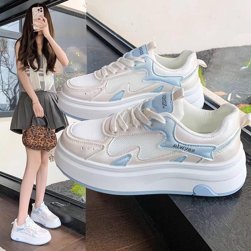 

Mesh white shoes women s summer casual sports shoes women s breathable mesh shoes board shoes 40