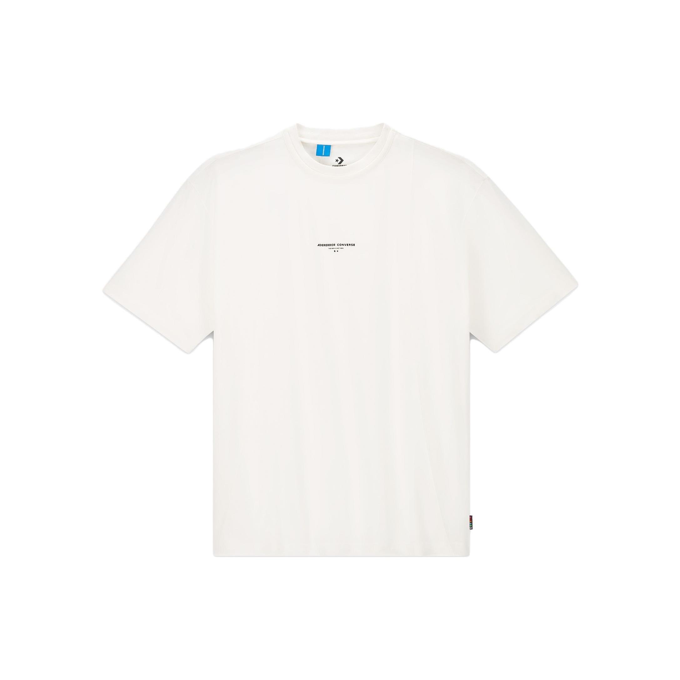 Converse x Ader Error Shapes T-Shirt Asia Sizing Cloud Dancer Men s 10025817-A01 XXXL