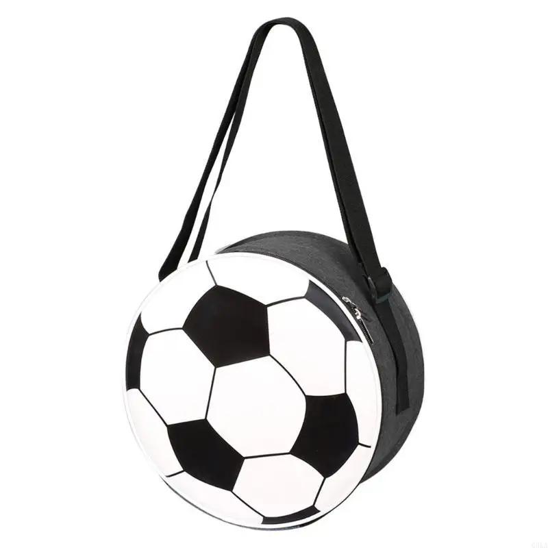 Durable Soccer Lunch Bag Insulated Tote for Football Fans Men Women Student Kids Keeping Freshes Warm Thermal Bags for School