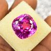 Natural Pink Sapphire Loose Gemstone 16.4 Ct Square Cushion Shape Flawless September Birthstone Gift