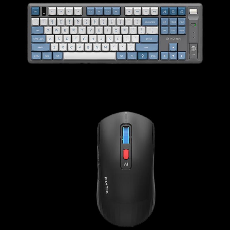 

iFLYTEK AI Wireless Keyboard Mouse Combo T8 Spark & AM50