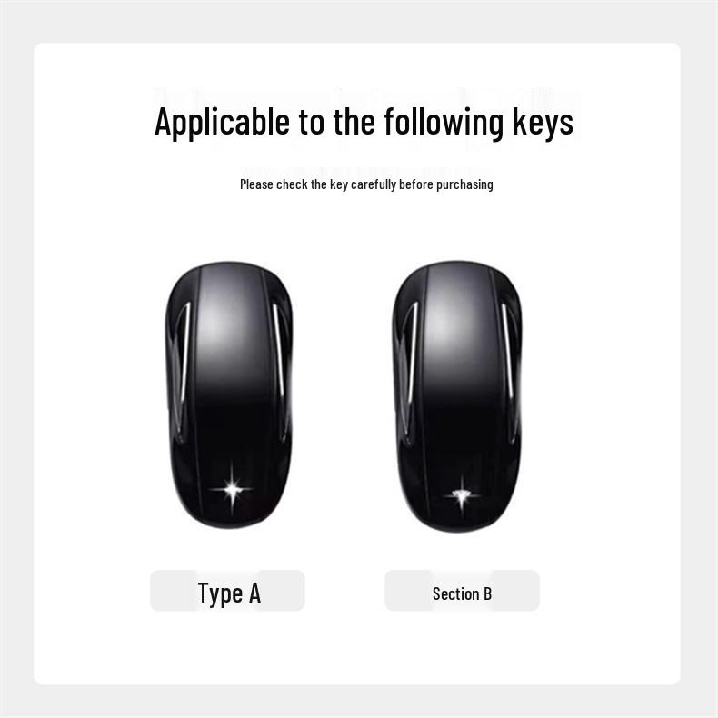 Tesla Model 3/Y/X Key Case Protective Shell with Full Coverage Buckle
