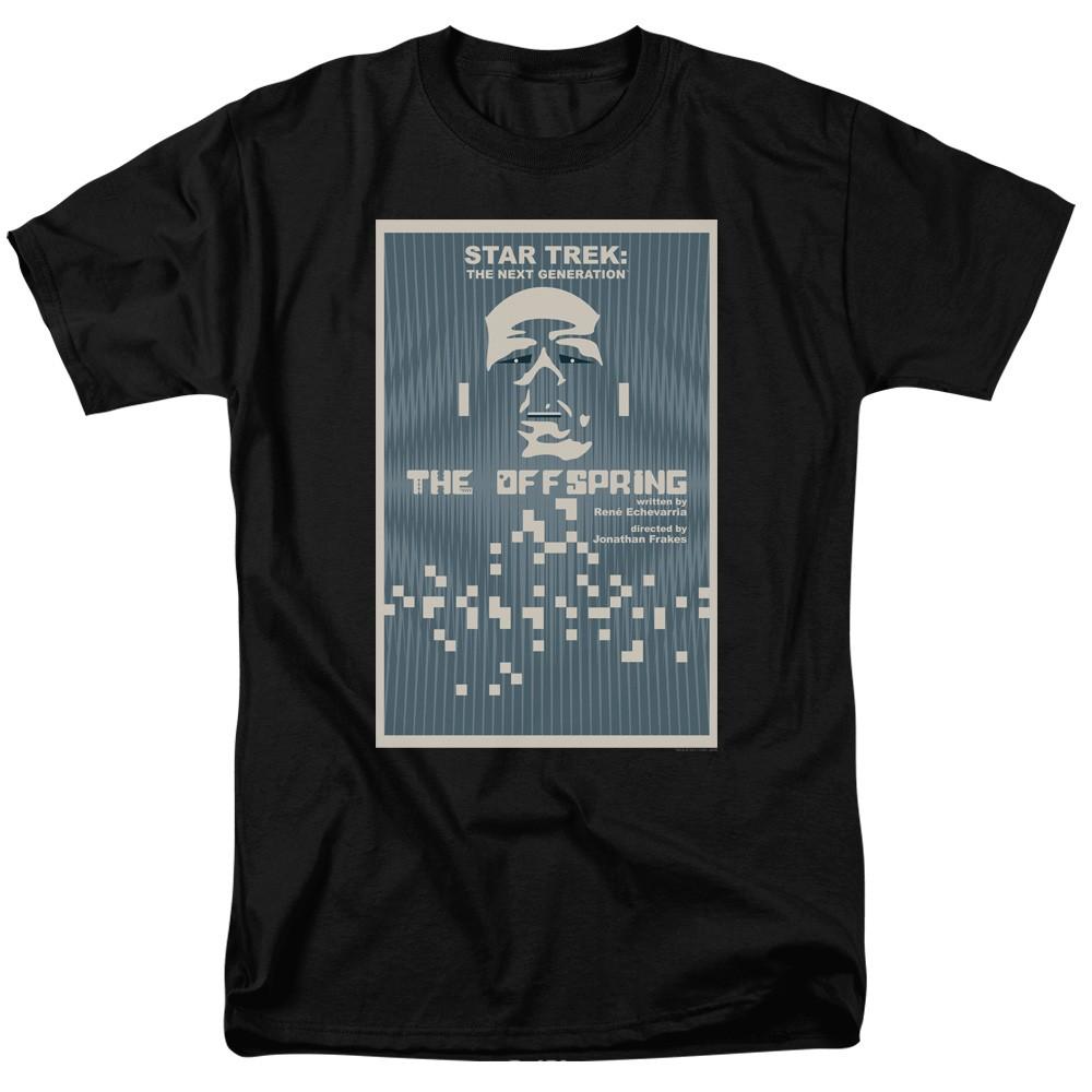 Star Trek - Tng Season 3 Episode 16 - Adult Unisex Short Sleeve T-Shirt - Black 2XL