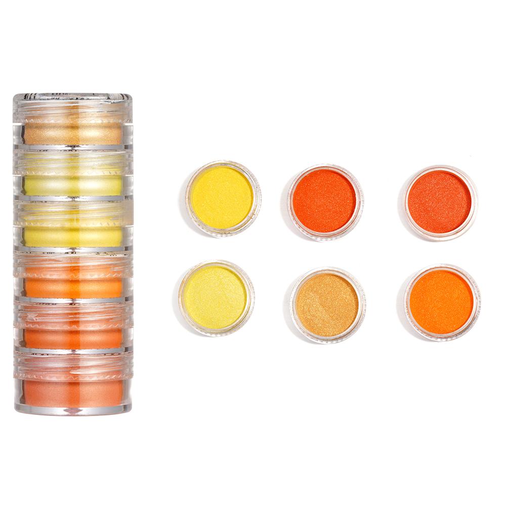 6Colors/Set Pearl Powder Pigment Resin Mold Colorant Dye Pearlescent Epoxy Resin Pigment for DIY Epoxy Resin Crafts Supplies
