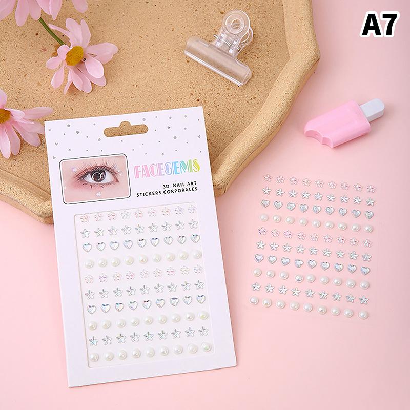 

Драгоценные камни для лица, татуировки, драгоценности для глаз, фестиваль тела, макияж, наклейка, бриллиантовый жемчуг