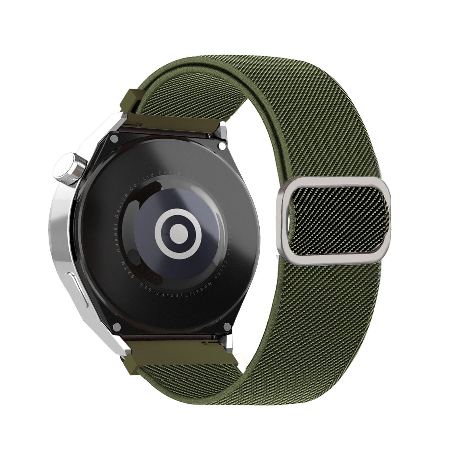 

20/22mm Elastic Strap for Huawei GT2/GT3 42mm46mm Nylon Replacement Wristband for Huawei GT3 Pro/GT2 Pro/Watch 4 pro/GT Cyber 22mm