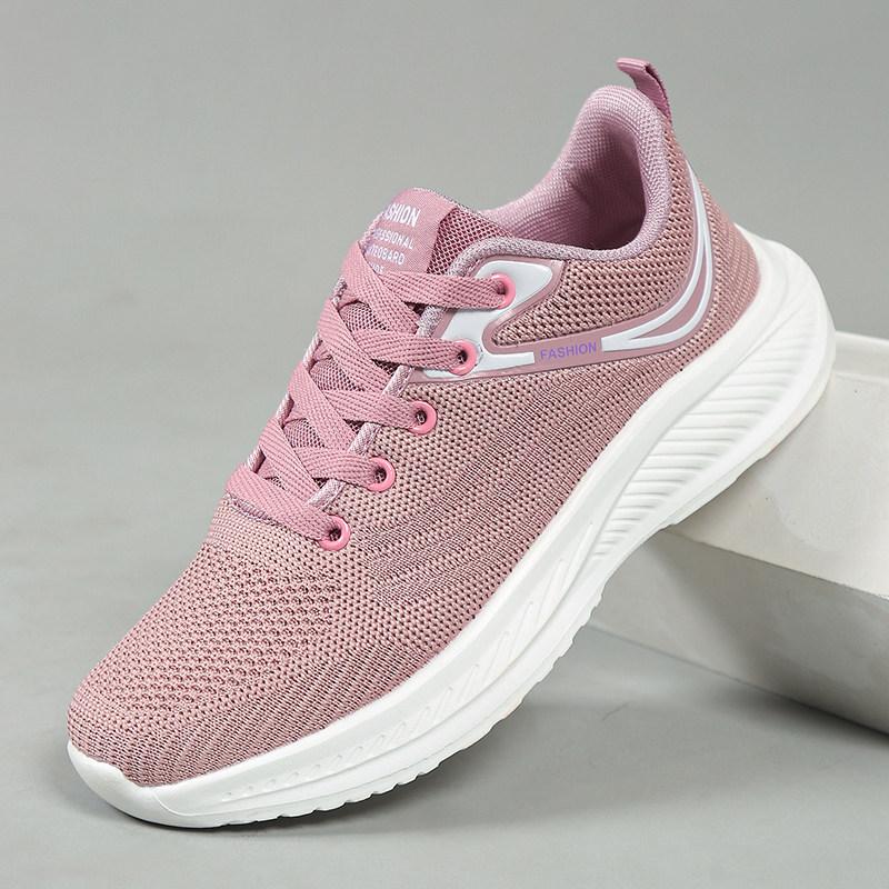 Quanzhou Running Shoes Four Seasons Mesh Soft-soled Sports Shoes Comfortable Casual Shoes Lightweight Breathable Shock-absorbing Running Shoes