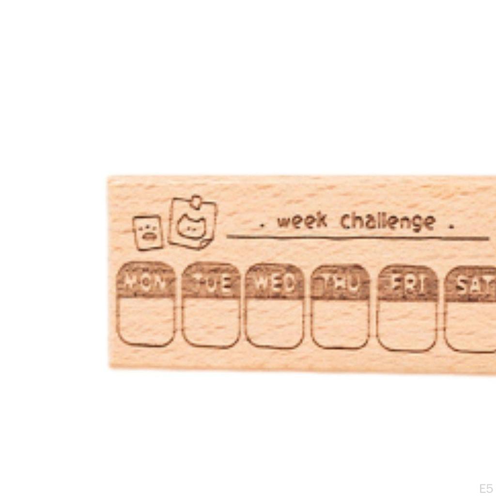 Creative Wood Stamp Scrapbooking Kit for Cat Theme DIY Craft Journal