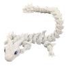 Simulated Eye 3D Printed Dragon All-In-One Molding Chinese Dragon 3D Printed Diceratops Dragon Rotatable Flexible