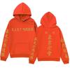 Mens Oversized Hooded Sweatshirt Streetwear Casual Winter Top Cotton Blend Long Sleeve Loose Fit