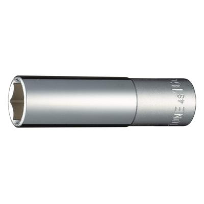 TONE Deep Socket Drive Angle Width Across Flats 16mm (Hexagonal) 4S-16L 12.7mm (1/2")