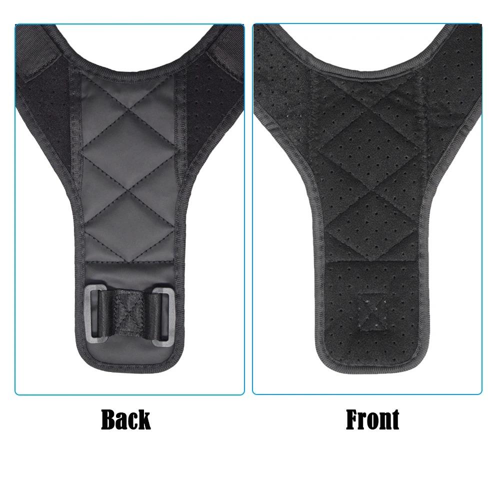 Non-Toxic Back Posture Correction Belt Hunchback& Corrector Adult Men And Women Sitting Posture& Correction Belt Shoulder Straight Back&&
